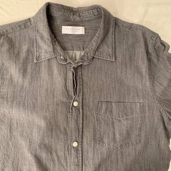 Everlane Other - Everlane Men’s Grey Denim Button Down